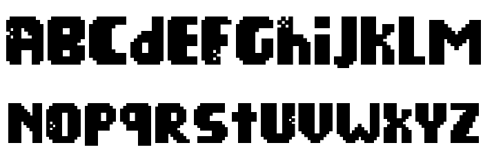 Kill Bad Cafe Font LOWERCASE