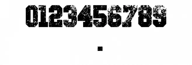 Kill Em All Font OTHER CHARS