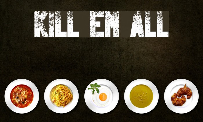 Kill Em All Font examples