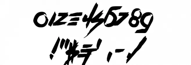 Kill The Noise Font OTHER CHARS