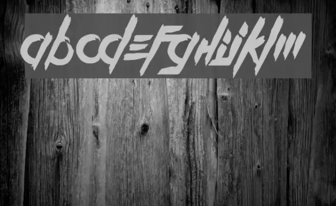 Kill The Noise Font examples