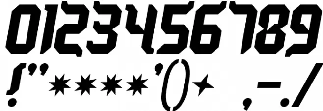 Kill your darlings AC Font OTHER CHARS