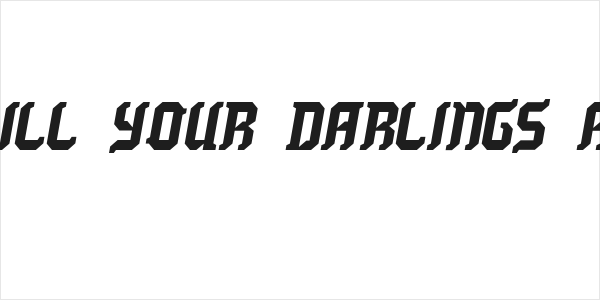 Kill your darlings AC Logo