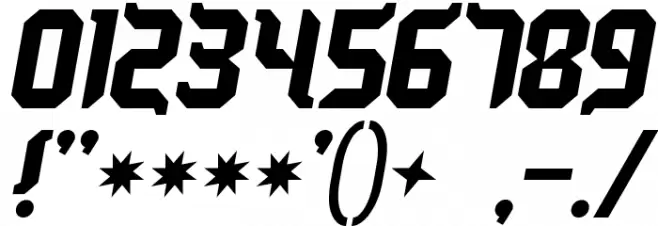 Kill your darlings Font OTHER CHARS