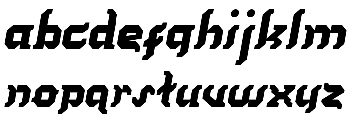 Kill your darlings Font LOWERCASE