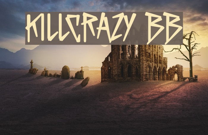 KillCrazy BB Font examples