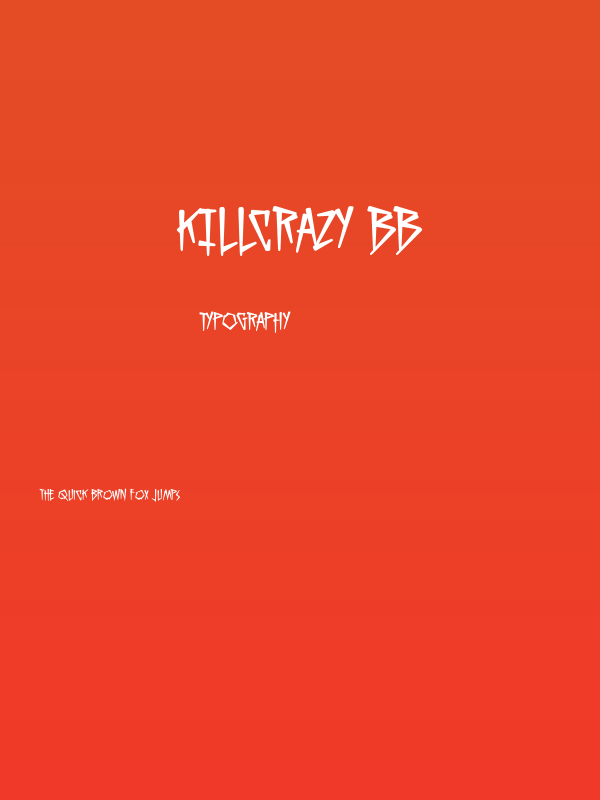 KillCrazy BB Poster