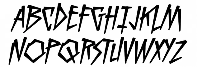 KillCrazyBB-Italic Fonte MAIÚSCULAS