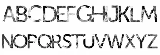 KillEd Шрифта ВЕРХНИЙ