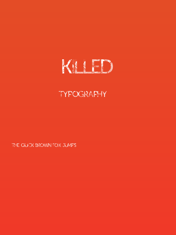 KillEd Poster
