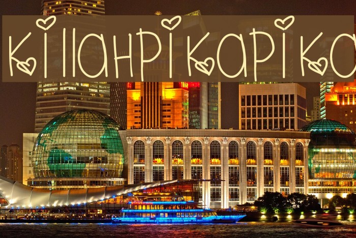 KillahPikaPika Font examples