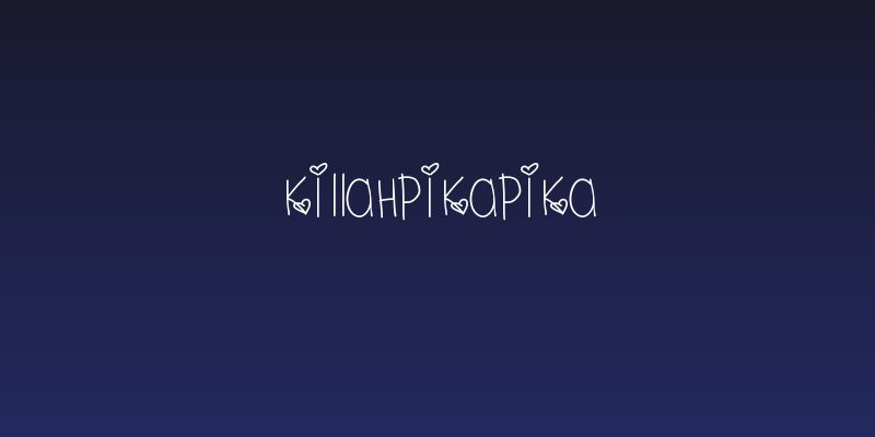 KillahPikaPika Social Header