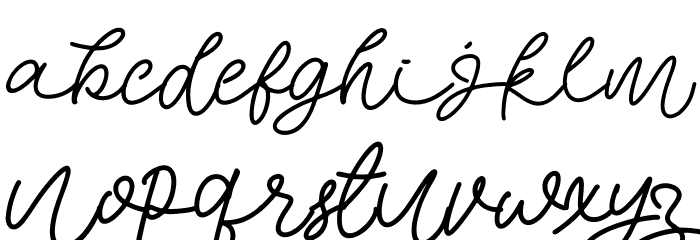 Killara Font LOWERCASE
