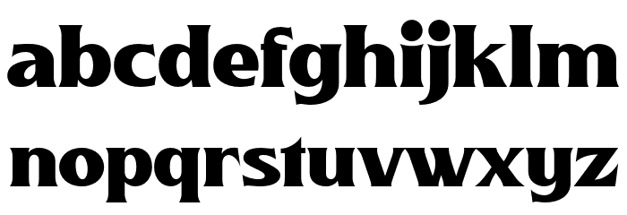 Killarney Font LOWERCASE