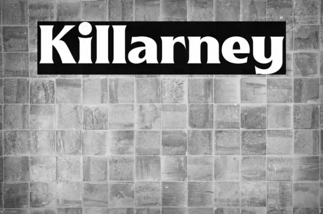 Killarney Font examples