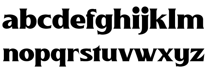 Killarney Font LOWERCASE