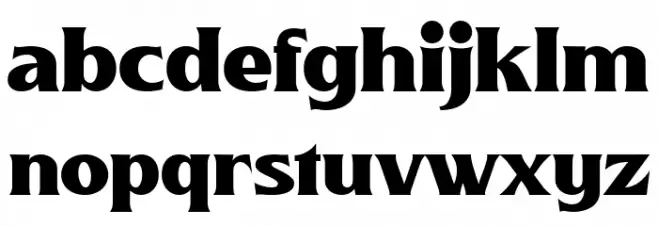 Killarney Font LOWERCASE