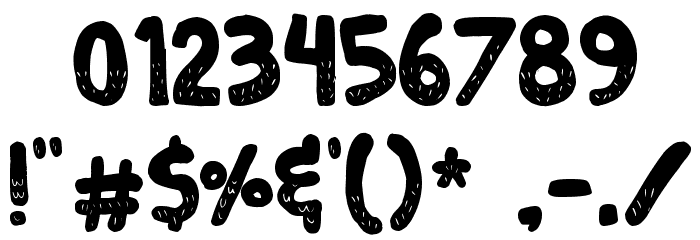 Killed Vespertine Font OTHER CHARS