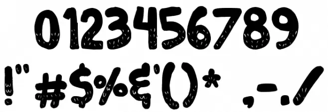 Killed Vespertine Font OTHER CHARS