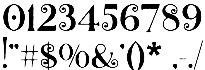 Killen DEMO Font OTHER CHARS