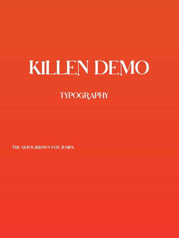 Killen DEMO Poster
