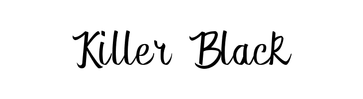 Killer Black  font caratteri gratis
