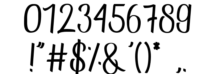 Killer Black Font OTHER CHARS