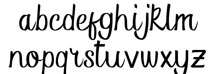 Killer Black Font LOWERCASE