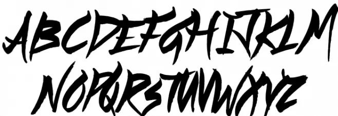 Killer Blow Fonte MAIÚSCULAS