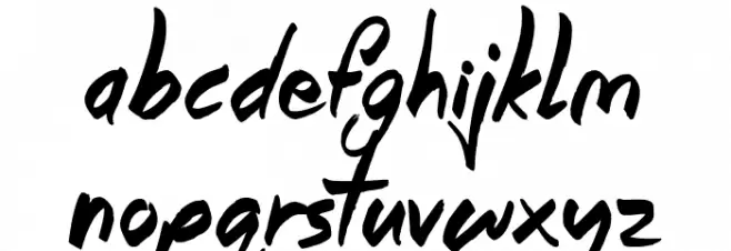 Killer Blow Fonte MINÚSCULAS