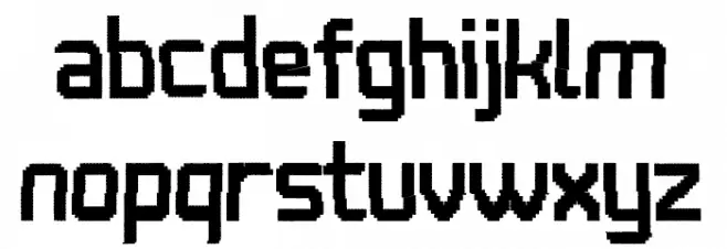 Killer Grandma Font LOWERCASE