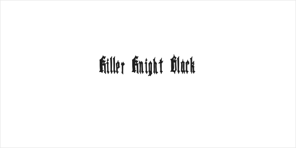 Killer Knight Black Logo