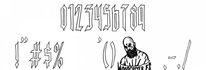 Killer Knight Outline خط محارف أخرى