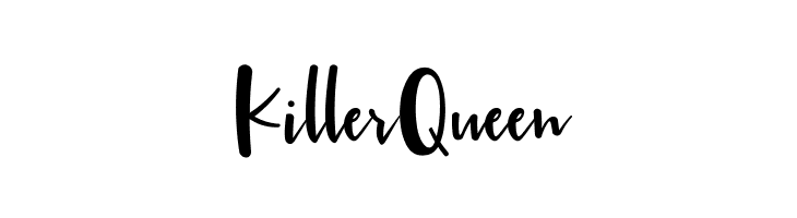 Killer Queen  フリーフォントのダウンロード
