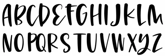 Killer Queen Schriftart Groß