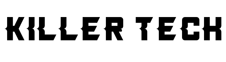Killer Tech  Fuentes Gratis Descargar
