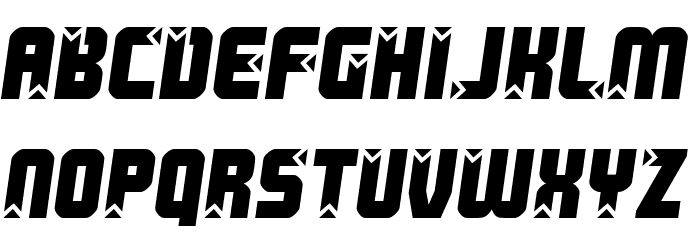 Killer boots Font LOWERCASE