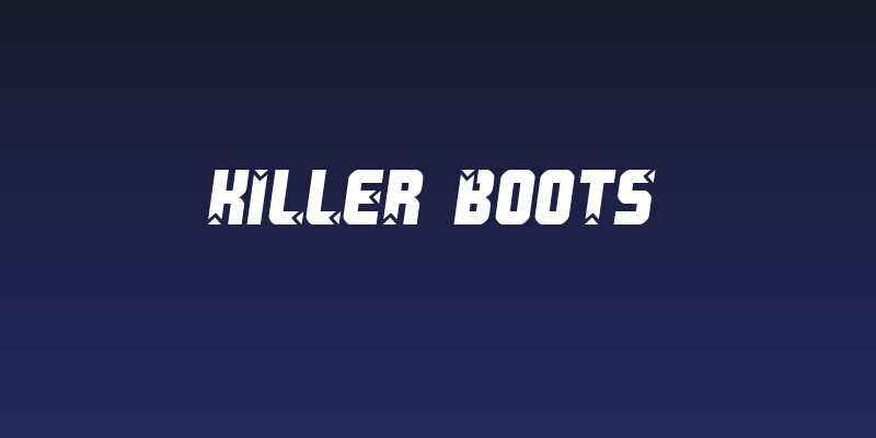 Killer boots Social Header
