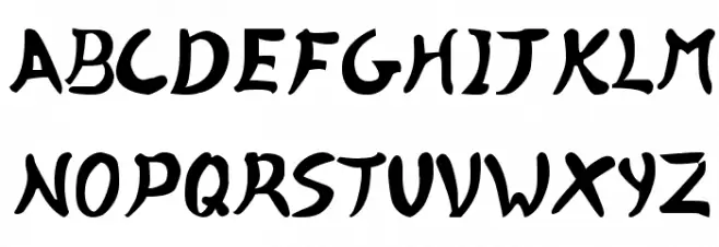 KillerInstinct2 Schriftart Groß