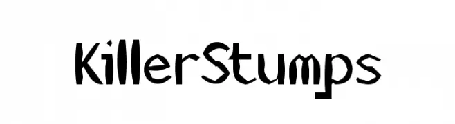 KillerStumps  Free Fonts Download