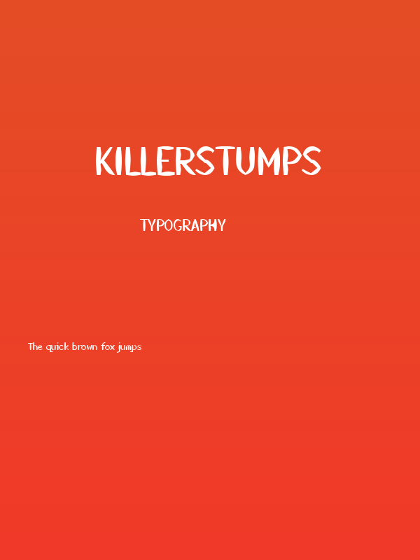 KillerStumps Poster