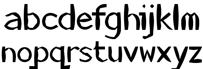 KillerStumps Font LOWERCASE