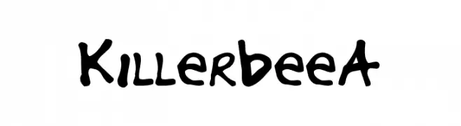 KillerbeeA  フリーフォントのダウンロード