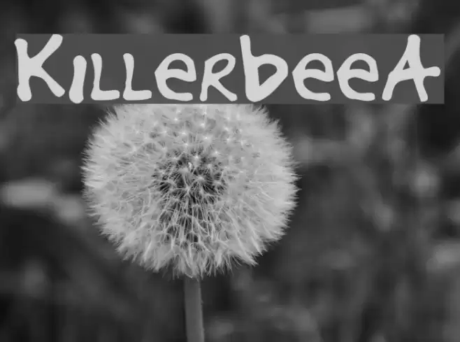 KillerbeeA Font examples