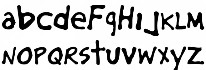 KillerbeeA Schriftart Kleinbuchstaben
