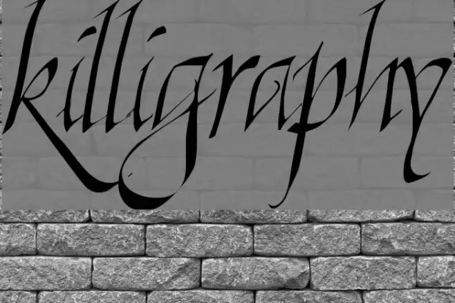 Killigraphy フォント examples