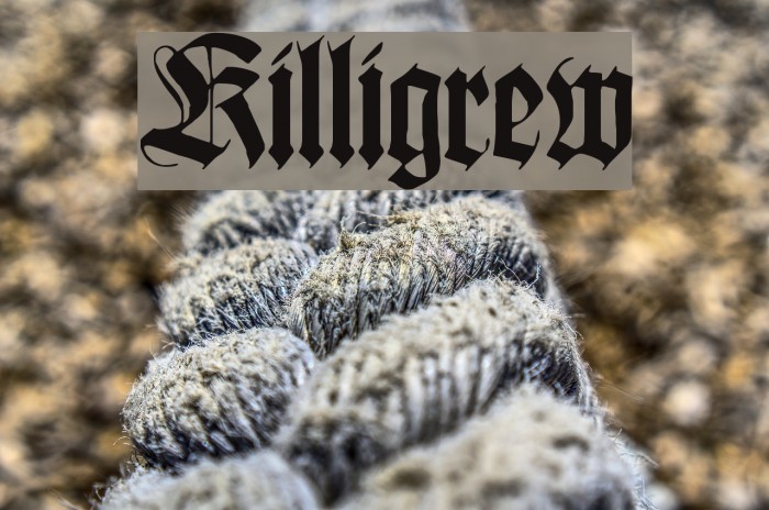 Killigrew Font examples