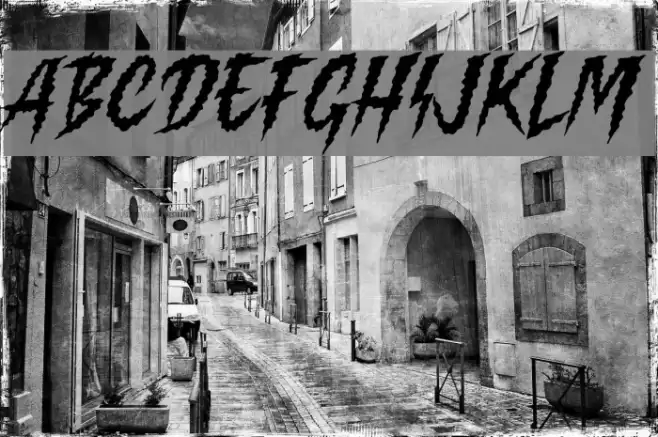 Killing Harmonic Font examples