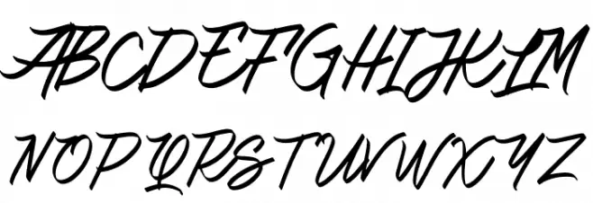 Killing Me Free Trial フォント 大文字