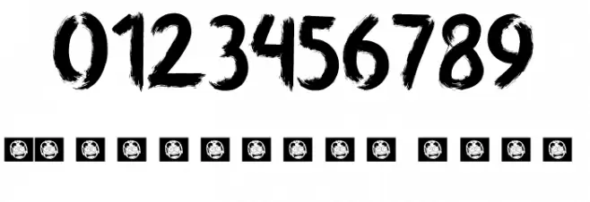 Killing The Moon Font OTHER CHARS